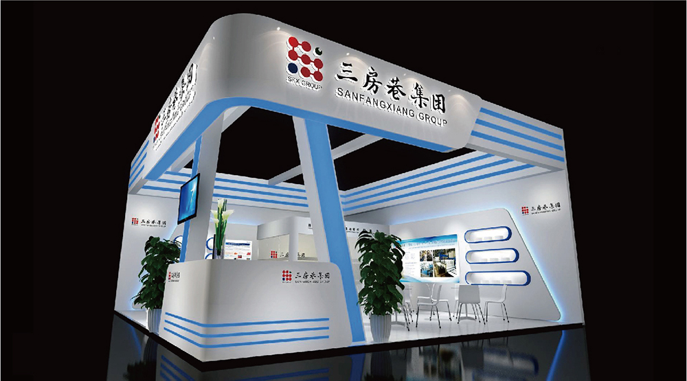 紗線展特裝展臺(tái)設(shè)計(jì)方案